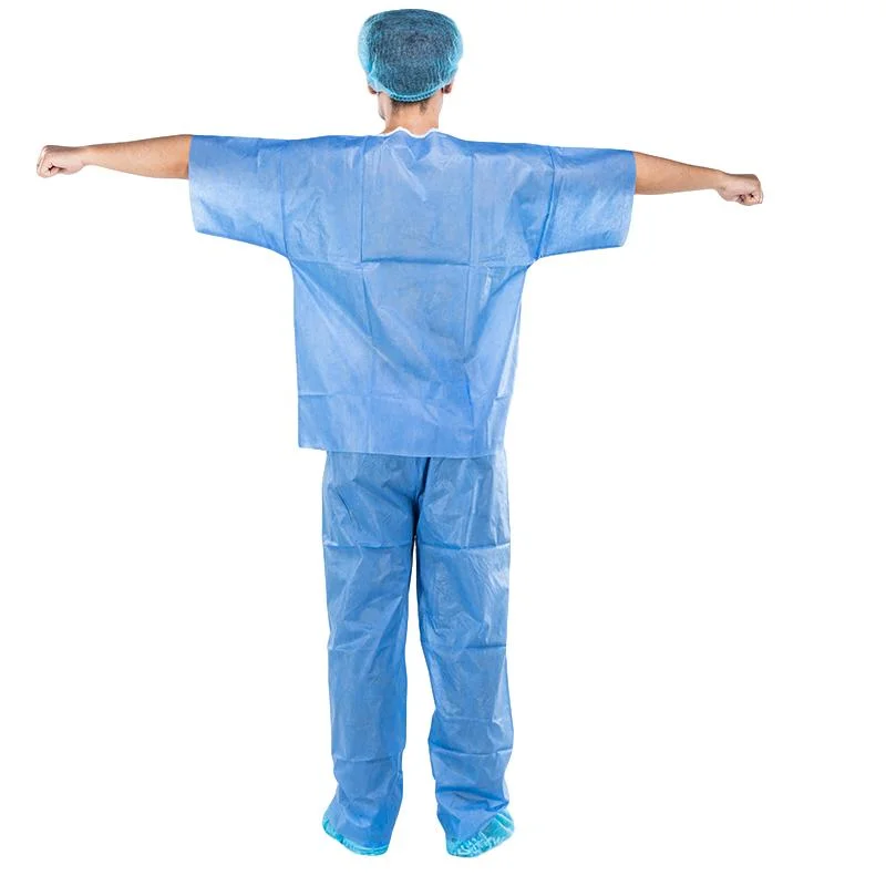 Disposable Medical Scrub Suit for Doctors and Nurses