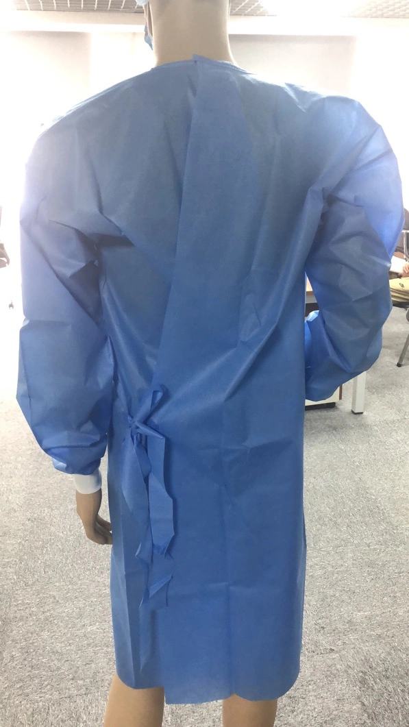 Doctor′s Sterile or Non-Steriel Surgical Gown Isolement Blouse Chirurgicale Disposable Patient Medical Isolation