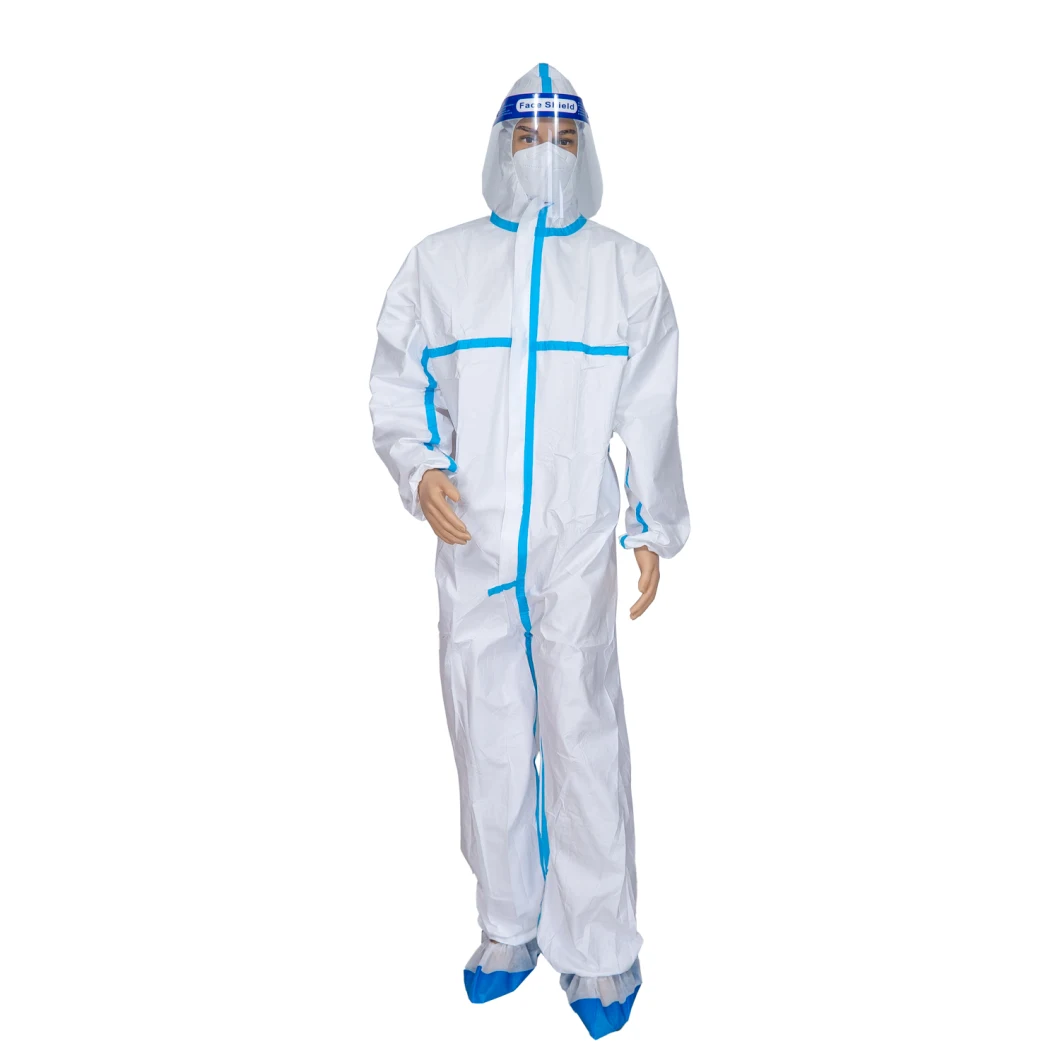 Disposable Clothing Single Use Coverall Safety Protective Apparel