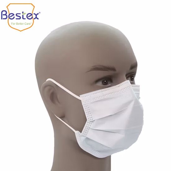Wholesale Disposable Surgical Hospital Masks Black Face Mask 3ply Nose Mask Earloop Disposable Medical Face Mask Anti-Dust Mask for Adult From China Mascarillas