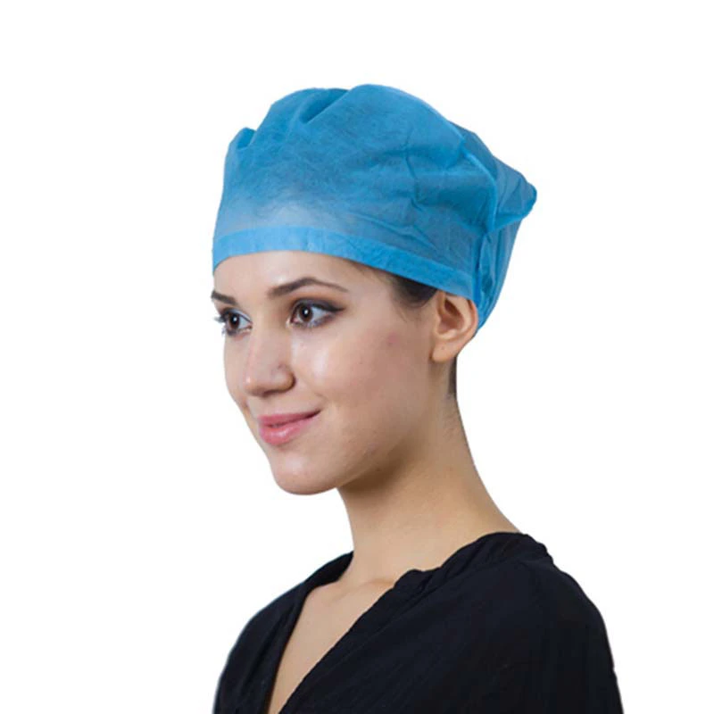 Disposable Non Woven Hairnets/ Bouffant Cap/ Mob Cap